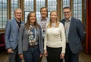 Aegis Professors at APUC event - Albert Klein Tank, Rowena Innocent, John Thompson, Anike Te, Michael Cuthbert
